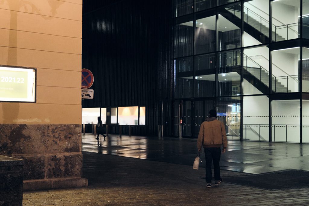 Max Simonischek: Der Bau Tiroler Landestheater